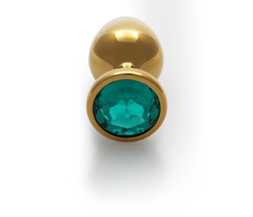 Round Gem Butt Plug - Large