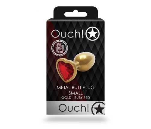 Heart Gem Butt Plug - Small