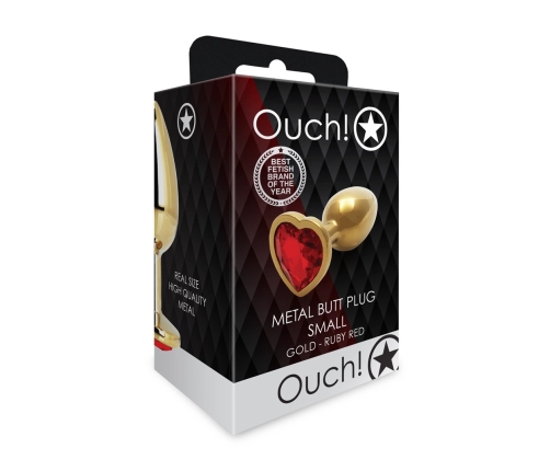 Heart Gem Butt Plug - Small