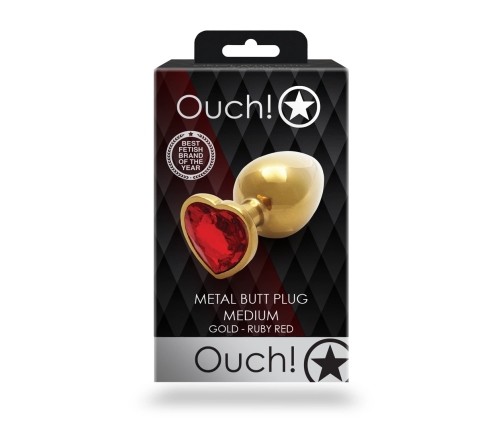 Heart Gem Butt Plug - Medium