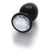 Round Gem Butt Plug - Large