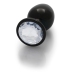 Round Gem Butt Plug - Large