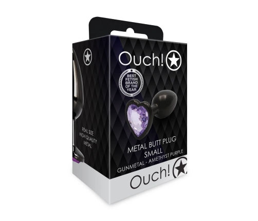 Heart Gem Butt Plug - Small