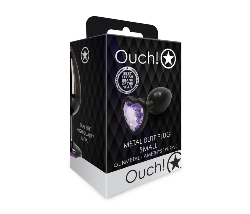 Heart Gem Butt Plug - Small