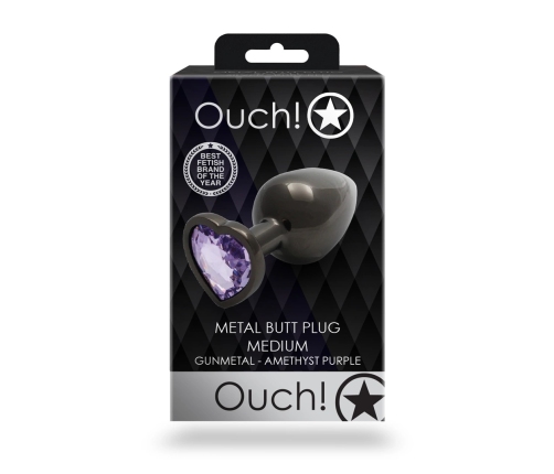 Heart Gem Butt Plug - Medium