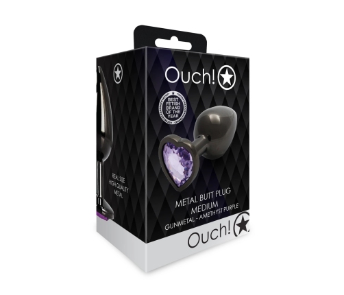 Heart Gem Butt Plug - Medium
