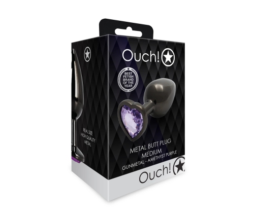 Heart Gem Butt Plug - Medium