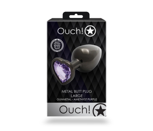 Heart Gem Butt Plug - Large