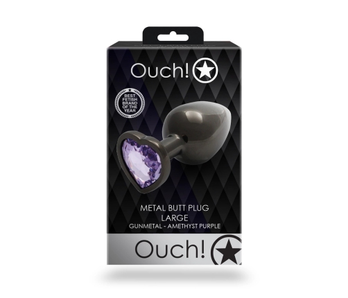 Heart Gem Butt Plug - Large