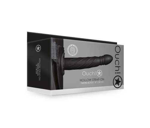 Twisted Hollow Strap-On - 8 / 20 cm
