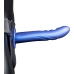 Textured Curved Hollow Strap-On - 8 / 20 cm