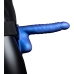 Ribbed Hollow Strap-On with Balls - 8 / 21 cm