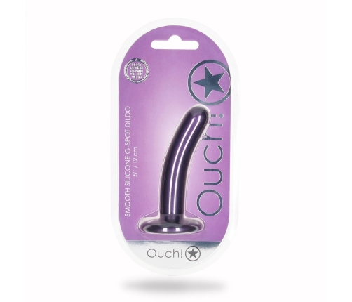 Smooth Silicone G-Spot Dildo - 5'' / 12 cm