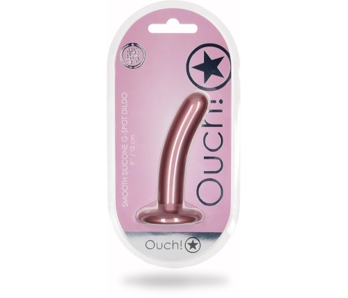 Smooth Silicone G-Spot Dildo - 5'' / 12 cm
