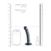 Beaded Silicone G-Spot Dildo - 5'' / 13 cm
