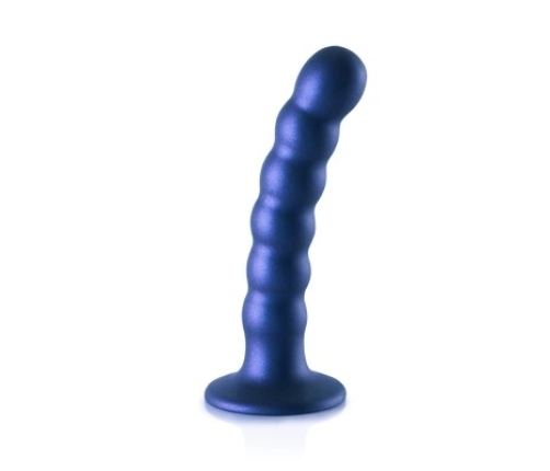 Beaded Silicone G-Spot Dildo - 5'' / 13 cm
