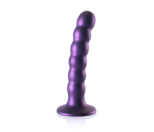 Beaded Silicone G-Spot Dildo - 5'' / 13 cm