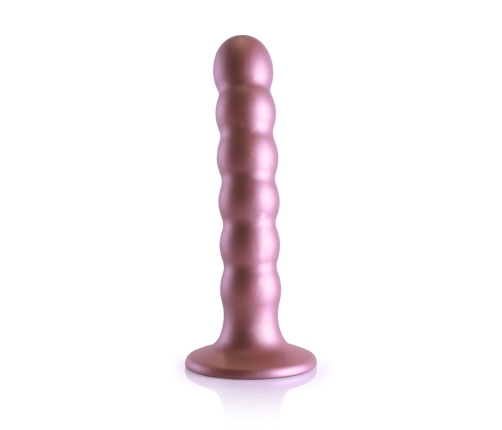 Beaded Silicone G-Spot Dildo - 5'' / 13 cm
