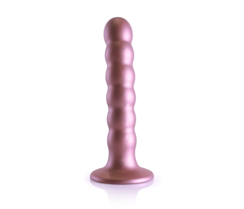 Beaded Silicone G-Spot Dildo - 5'' / 13 cm