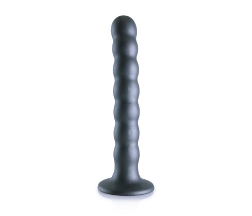 Beaded Silicone G-Spot Dildo - 6,5'' / 16,5 cm