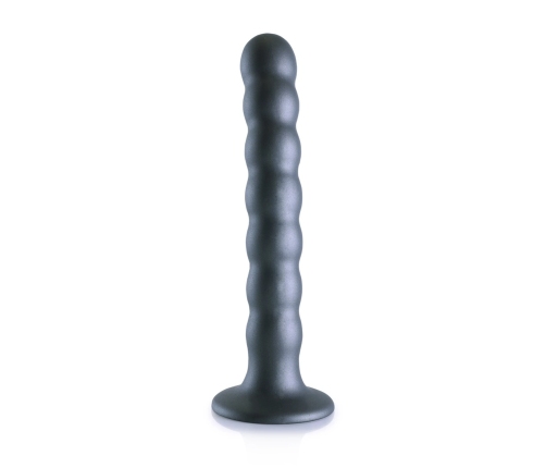 Beaded Silicone G-Spot Dildo - 6,5'' / 16,5 cm