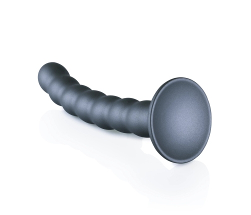 Beaded Silicone G-Spot Dildo - 6,5'' / 16,5 cm