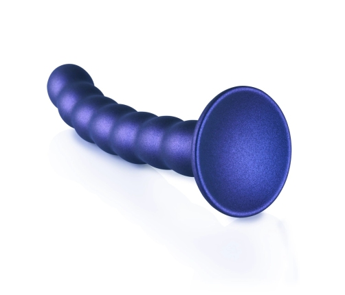 Beaded Silicone G-Spot Dildo - 6,5'' / 16,5 cm
