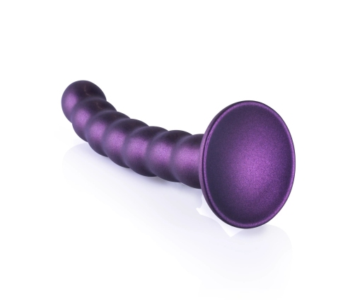 Beaded Silicone G-Spot Dildo - 6,5'' / 16,5 cm