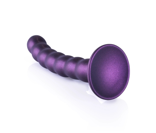 Beaded Silicone G-Spot Dildo - 6,5'' / 16,5 cm