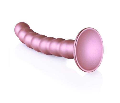 Beaded Silicone G-Spot Dildo - 6,5'' / 16,5 cm