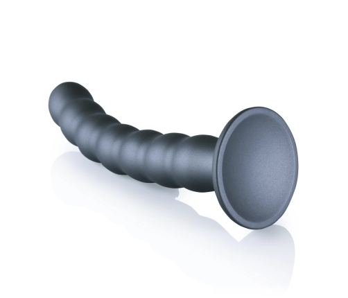 Beaded Silicone G-Spot Dildo - 8'' / 20,5 cm