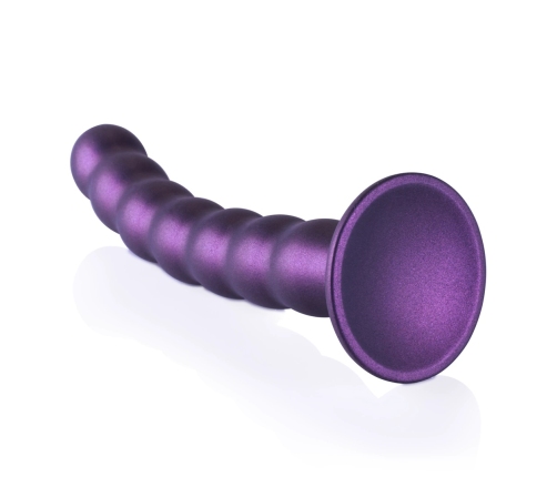 Beaded Silicone G-Spot Dildo - 8'' / 20,5 cm