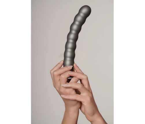 Beaded Silicone G-Spot Dildo - 8'' / 20,5 cm