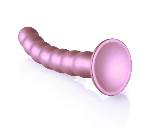 Beaded Silicone G-Spot Dildo - 8'' / 20,5 cm