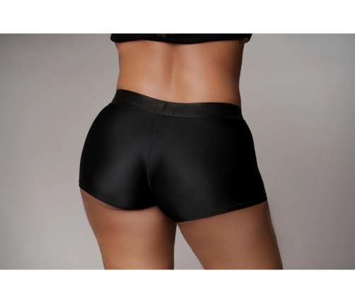 Vibrating Strap-on Boxer - XL/XXL - Black