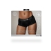 Vibrating Strap-on Brief - M/L - Black