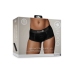 Vibrating Strap-on Brief - M/L - Black