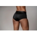 Vibrating Strap-on Brief - M/L - Black