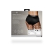 Vibrating Strap-on Brief - XL/XXL - Black