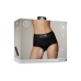 Vibrating Strap-on Brief - XS/S - Black