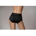 Vibrating Strap-on Brief - XS/S - Black