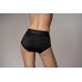 Vibrating Strap-on Brief - XS/S - Black