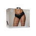 Vibrating Strap-on High-cut Brief - M/L - Black