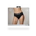 Vibrating Strap-on High-cut Brief - XS/S - Black