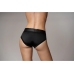 Vibrating Strap-on High-cut Brief - XS/S - Black