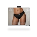 Vibrating Strap-on Hipster - M/L - Black