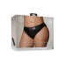 Vibrating Strap-on Hipster - XL/XXL - Black