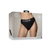 Vibrating Strap-on Hipster - XS/S - Black