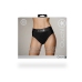 Vibrating Strap-on Thong with Removable Butt Straps - XS/S - Black