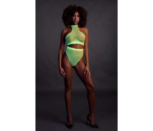 Turtle Neck and High Waist Slip